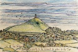 Glastonbury Tor (2002) by Rosemary Dickens