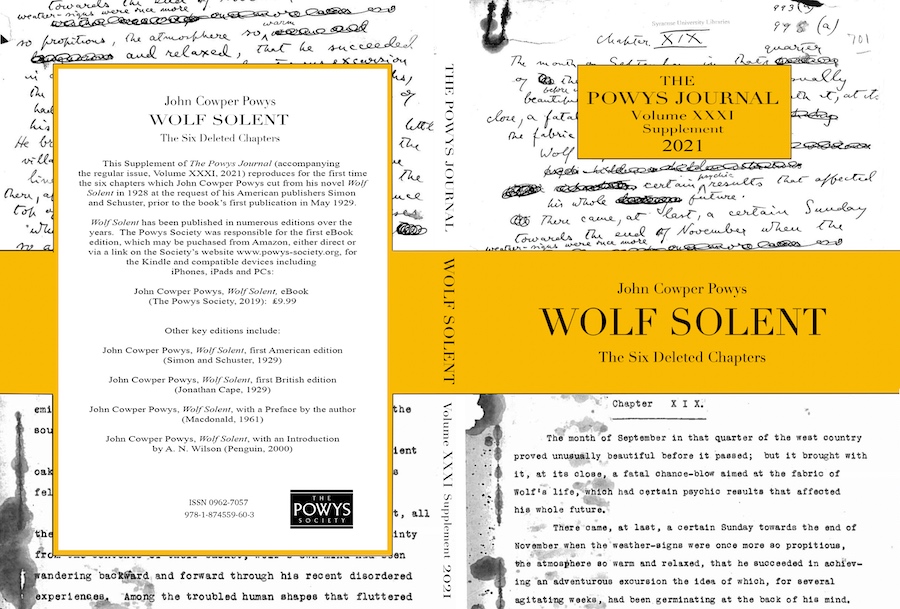 Powys Journal 2021 Supplement. Wolf Solent